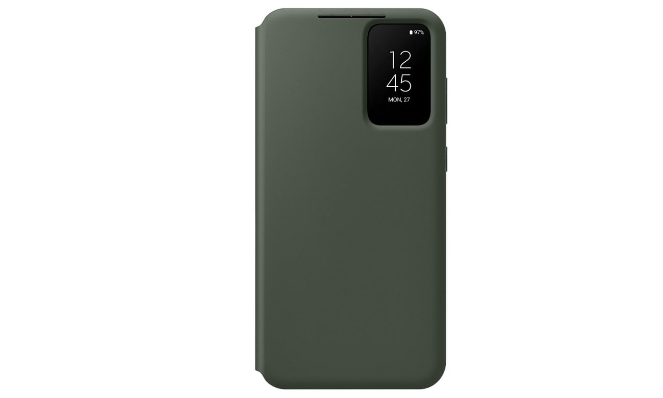 Samsung Smart View Wallet Case do Galaxy S23+ zielone Etui i obudowy